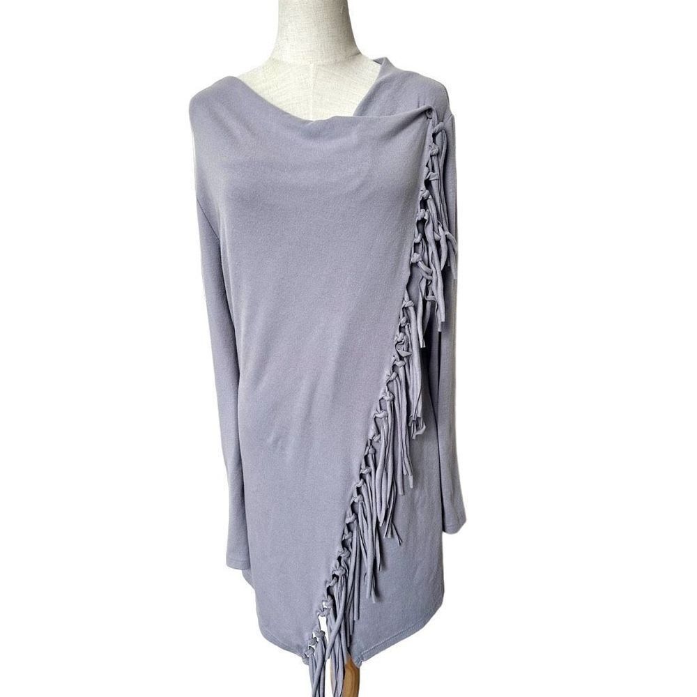 Hua Lan grey pullover sweater
